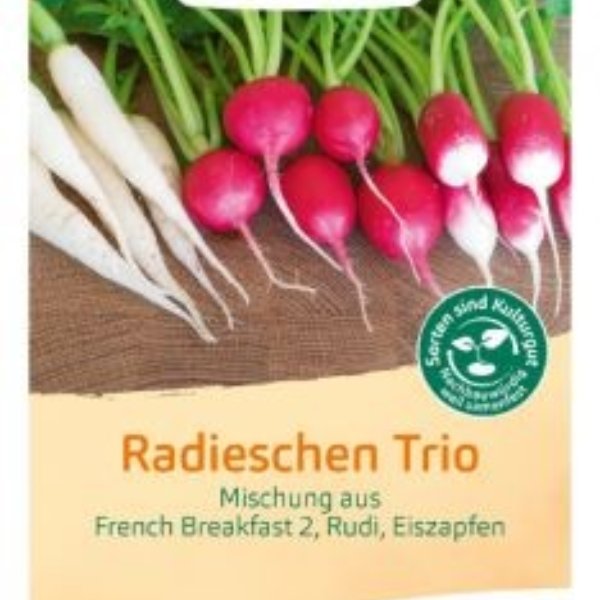 Radieschen Trio - French Breakfast 2, Rudi, Eiszapfen Bild 1